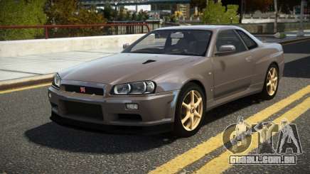 Nissan Skyline R34 UnE V-Spec para GTA 4