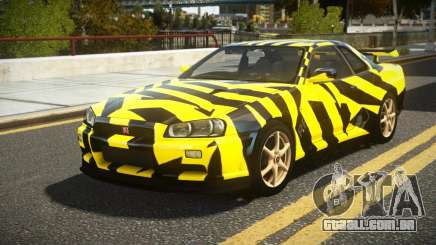 Nissan Skyline R34 UnE V-Spec S4 para GTA 4