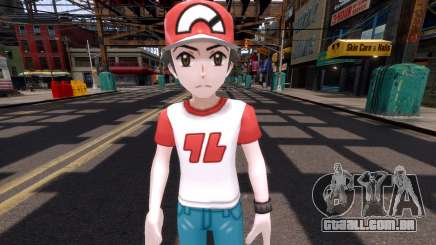 Pokémon Trainer Red (Lua do Sol) para GTA 4