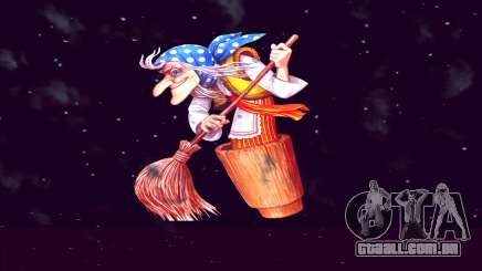 Baba Yaga em vez da lua para GTA San Andreas