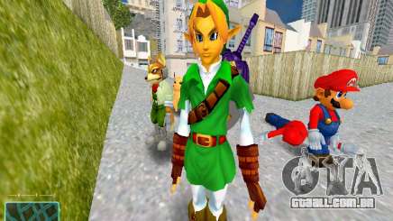 Link de Super Smash Brothers Melee para GTA San Andreas