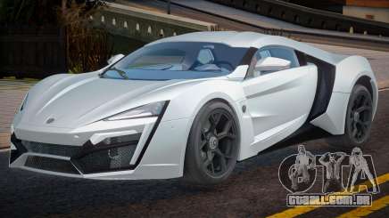 W Motors Lykan HyperSport Rocket para GTA San Andreas