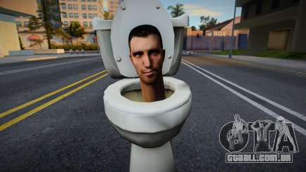 Skin De Skibidi Toilet Original Mike para GTA San Andreas