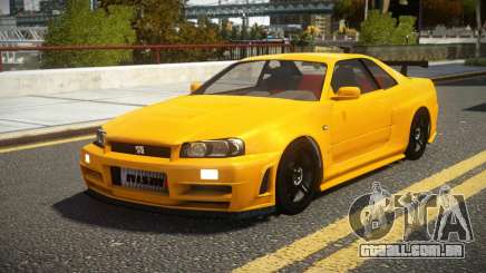Nissan Skyline R34 GT Nismo para GTA 4