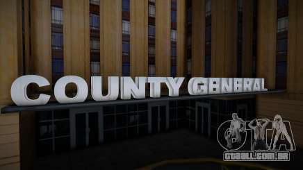Modelo de texto HD para o LS County General Hospital para GTA San Andreas
