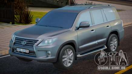 Lexus LX570 FiSTT para GTA San Andreas