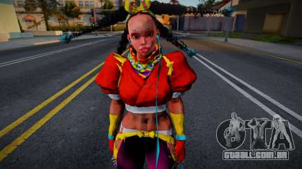SKIN DE Kimberly de street fighter 6 Version Swe para GTA San Andreas