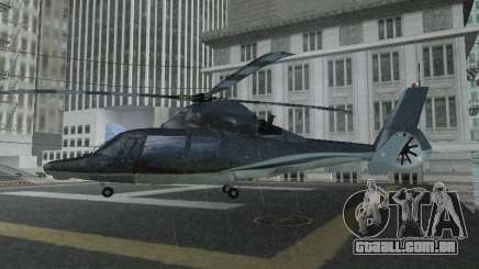 O helicóptero da polícia Federação para GTA San Andreas