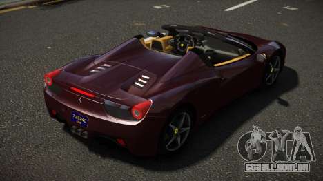 Ferrari 458 LE Roadster para GTA 4