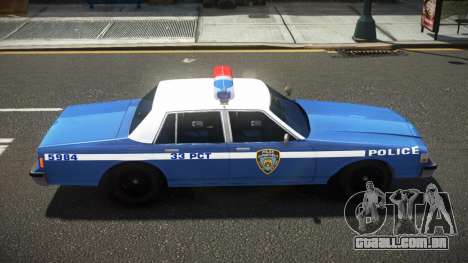 Chevrolet Caprice 85th Police para GTA 4