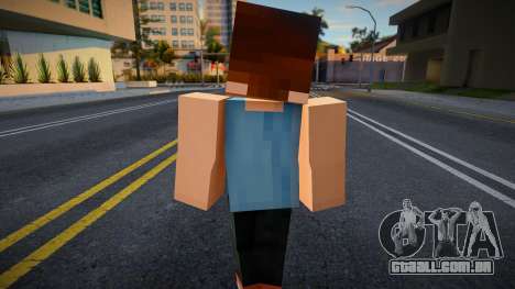 Paul Minecraft Ped para GTA San Andreas