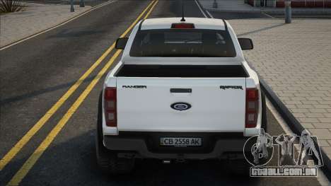 Ford Ranger Raptor UKR para GTA San Andreas