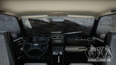 Vaz 2107 Black Winter para GTA San Andreas