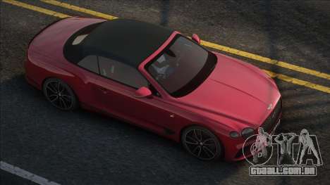 Bentley Continental GT Red CCD para GTA San Andreas