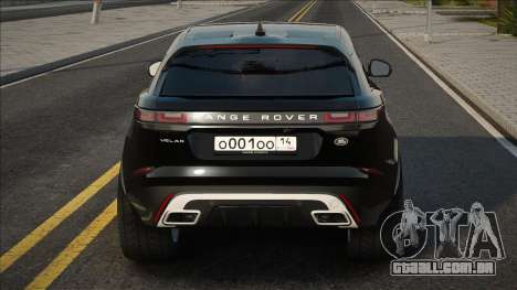 Range Rover Velar Black para GTA San Andreas