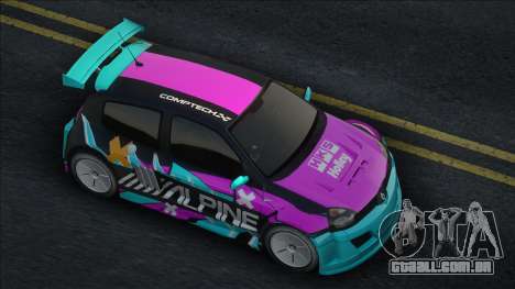 [NFS Carbon] Renault Clio V6 BubbleGum para GTA San Andreas