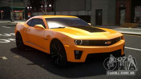 Chevrolet Camaro ZL1 SC V1.1 para GTA 4