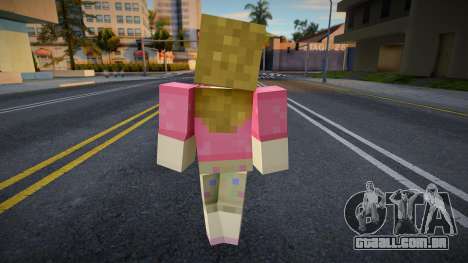 Wfori Minecraft Ped para GTA San Andreas