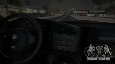 Bmw e36 Black para GTA San Andreas