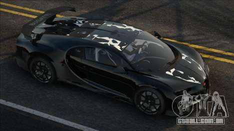 Bugatti Chiron Black para GTA San Andreas