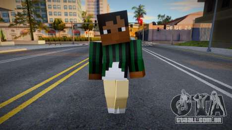 Fam2 Minecraft Ped para GTA San Andreas