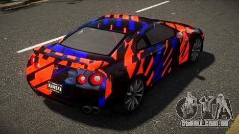 Nissan GT-R R35 ST G-Style S12 para GTA 4