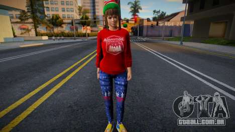 Hitomi New Year Style para GTA San Andreas