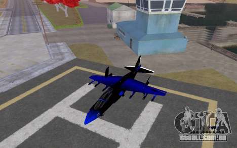 [HD] Hydra - dark blue para GTA San Andreas