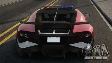 Bugatti Divo Police para GTA San Andreas