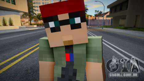 Zero Minecraft Ped para GTA San Andreas