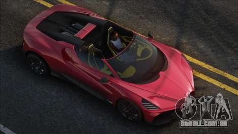 Bugatti Mistral Rodster para GTA San Andreas