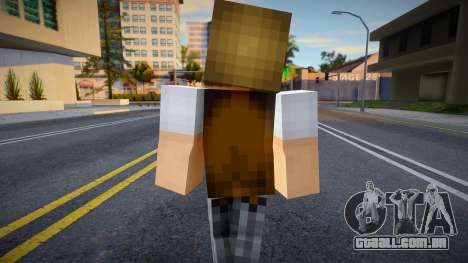 Dwmolc2 Minecraft Ped para GTA San Andreas