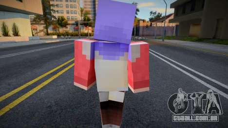 Hfost Minecraft Ped para GTA San Andreas