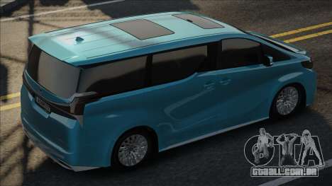 Lexus LM300h 2021 para GTA San Andreas