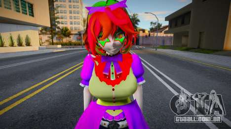 Gator girl FNAF para GTA San Andreas