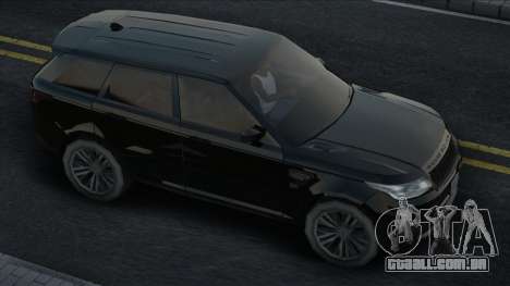 Range Rover Sport SVR Black para GTA San Andreas