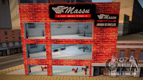 Massu Car Boutique para GTA San Andreas