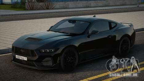 Ford Mustang 2024 Black para GTA San Andreas