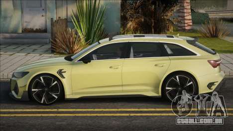 Audi RS6 2021 para GTA San Andreas