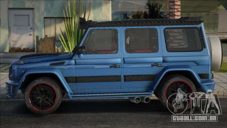 Mercedes-AMG G63 Mansory Blue para GTA San Andreas