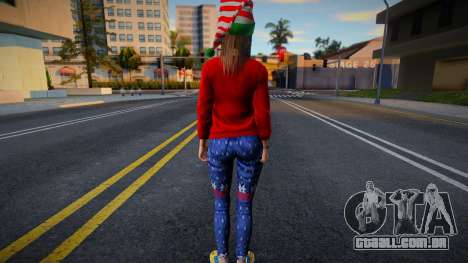 Hitomi New Year Style para GTA San Andreas