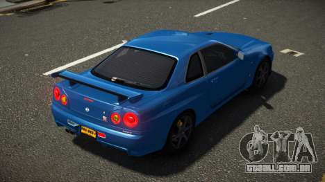 Nissan Skyline R34 L-Sport para GTA 4