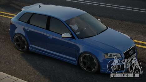 AUDI RS3 BLUE para GTA San Andreas