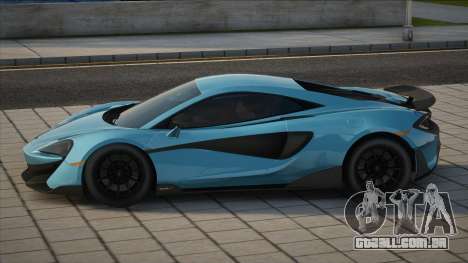 Mclaren 570 Blue para GTA San Andreas