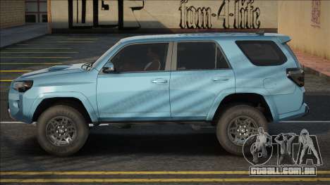 Toyota 4Runner Blue para GTA San Andreas