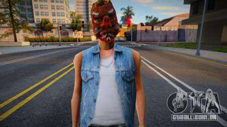 Kent Paul with Tengu Mask para GTA San Andreas