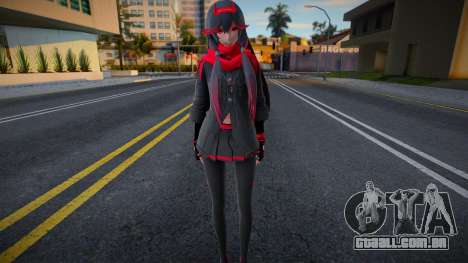 Lucia - Lotus from Punishing: Gray Raven v1 para GTA San Andreas