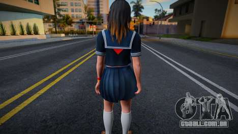 Nanami Schoolgirl Uniform para GTA San Andreas