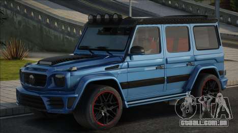 Mercedes-AMG G63 Mansory Blue para GTA San Andreas