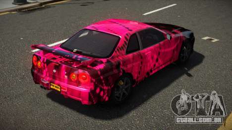 Nissan Skyline R34 L-Sport S3 para GTA 4